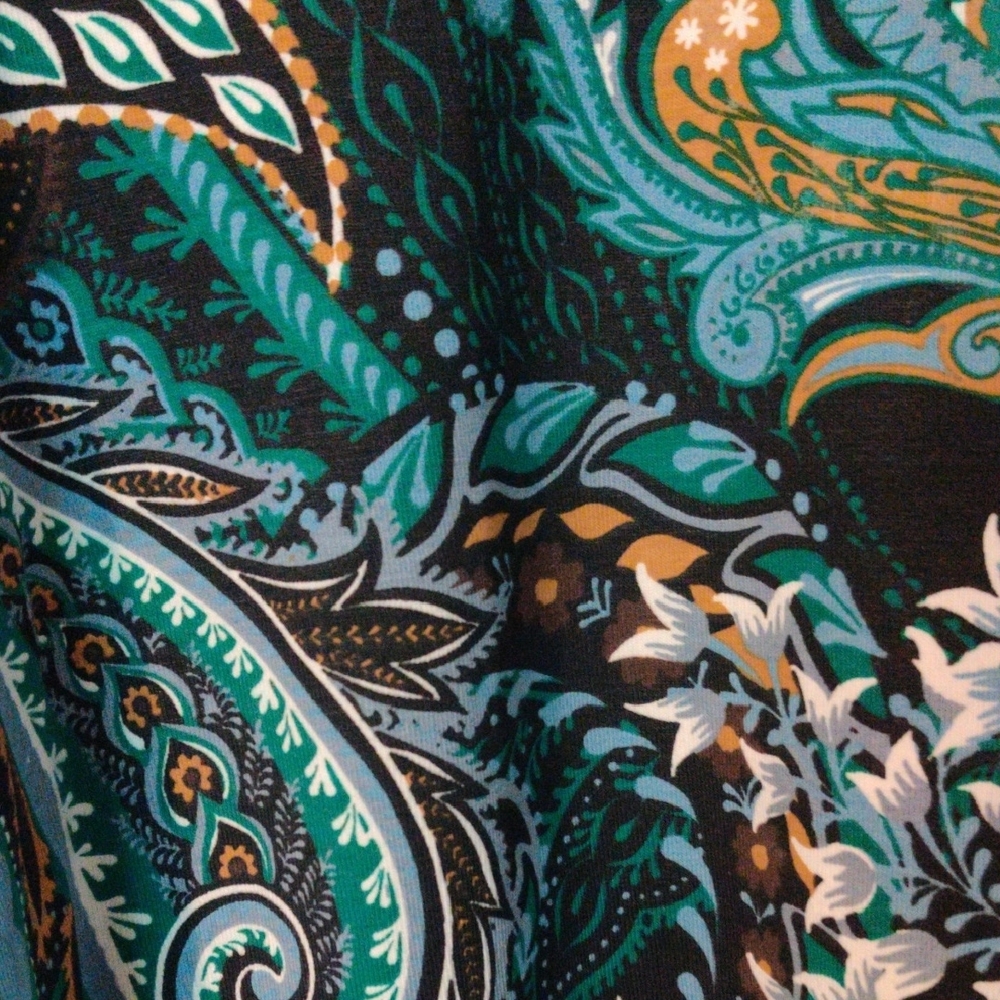 Jessica London Multicolor Paisley Blouse - Picture 3 of 7